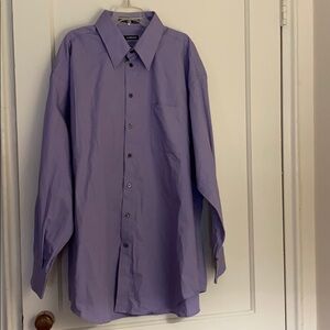Claiborne purple long sleeve button down size: XL